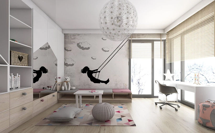 THIẾT KẾ PHÒNG NGỦ CHO BÉ GÁI CÓ ĐƠN GIẢN NHƯ BẠN NGHĨ?